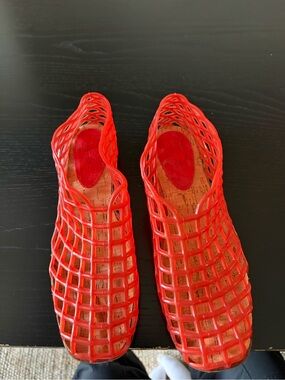 The Row Mara Jelly Flat Sandal